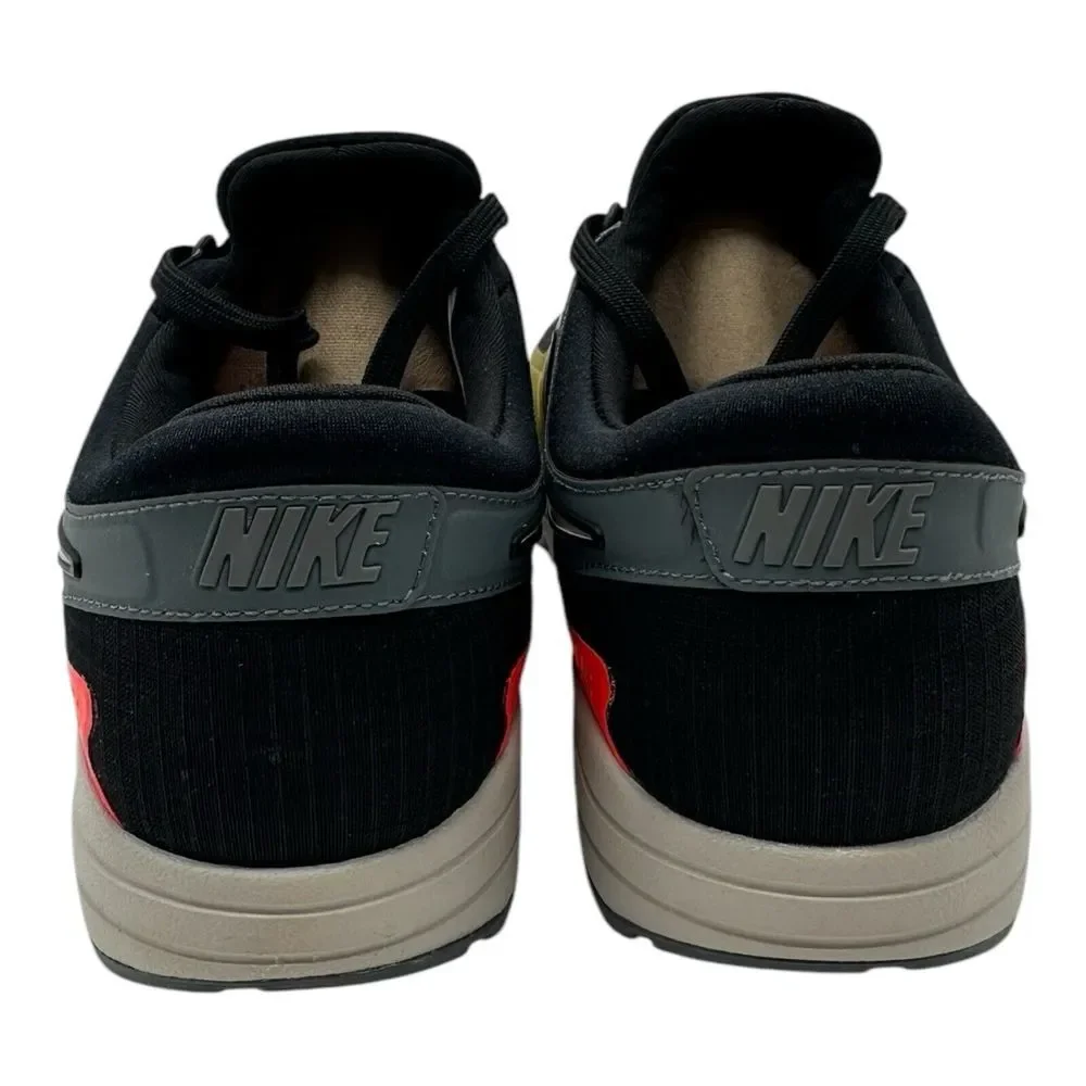 Nike Air Max Zero Si Running Shoes Womens 7.5 Black‎ Light Bone Grey 881173-001
